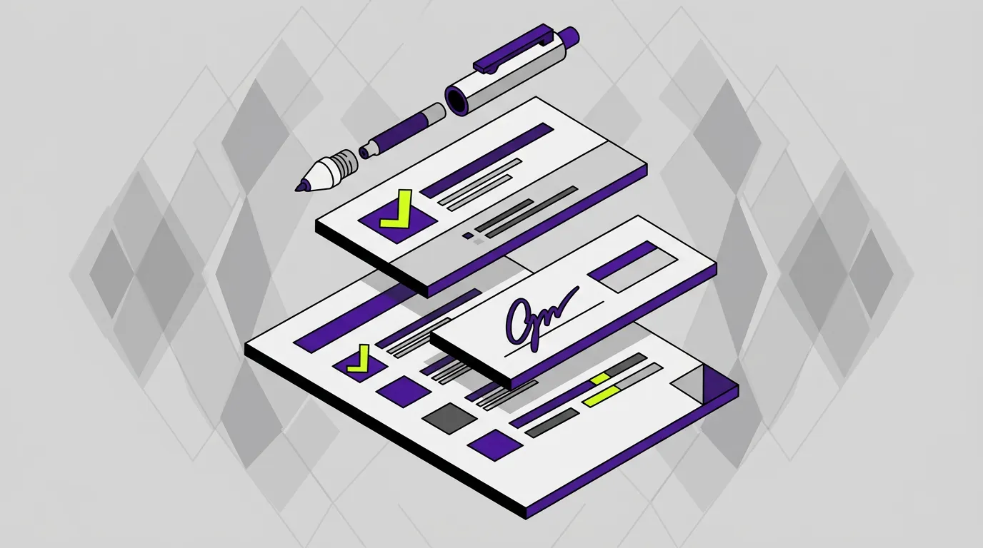 Signed paper checklist showing verification marks, symbolizing combating ai generated misinformation through fact-checking